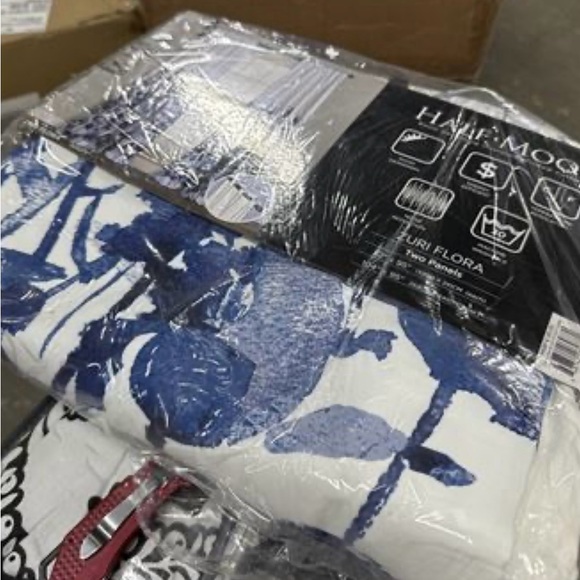 The Curated Nomad Luminet Flora Room Darkening Window Curtain Panel Pair 52X95 - Picture 7 of 8